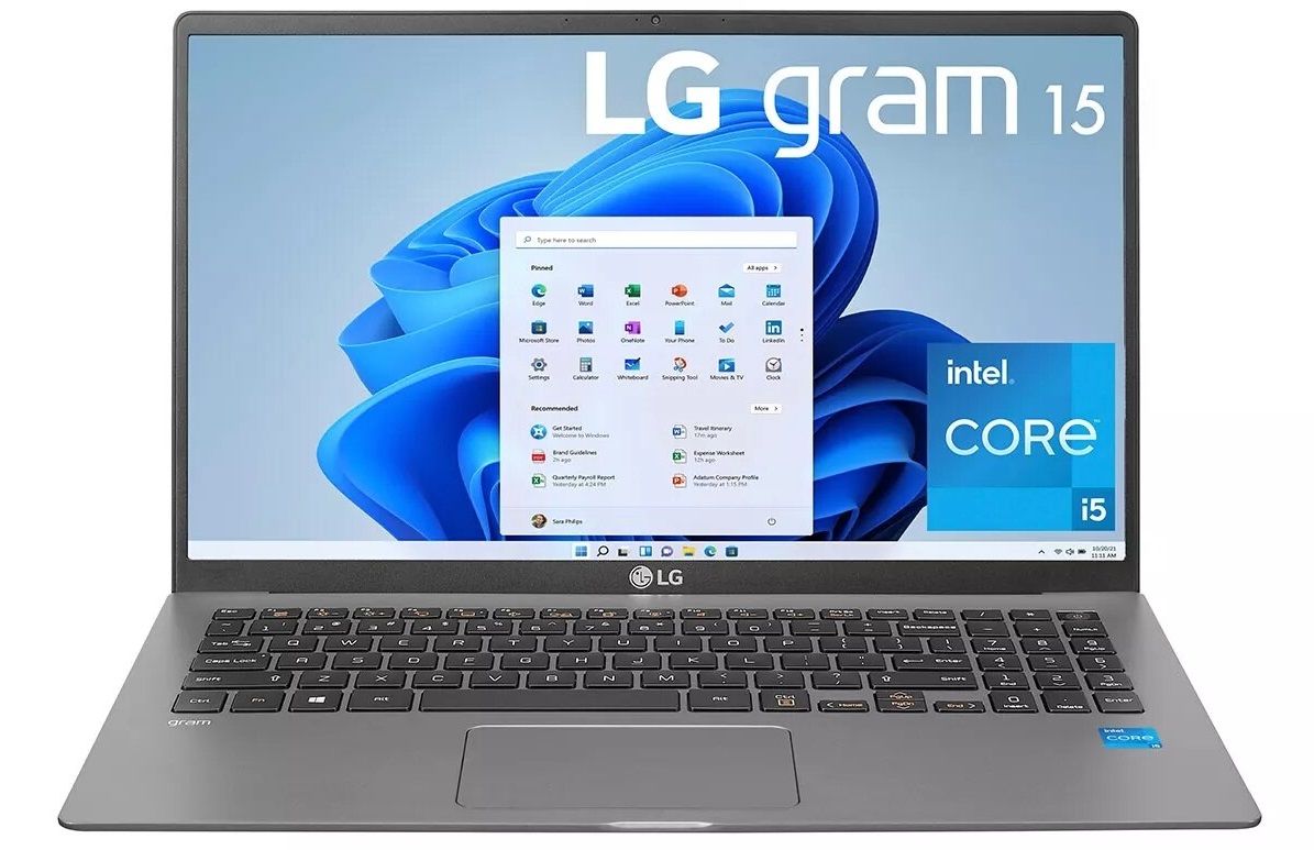 LG gram 15Z95N-G.AAC6U1 (Core i5 11th Gen/16 GB/512 GB SSD/Windows 10)